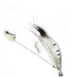 1PC Hot Sale New 9cm 6g Luminous Bead Shrimp Silicon Soft Artificial Bait with Hooks Swivels Rigs Fishing Tackle Fast Delivery