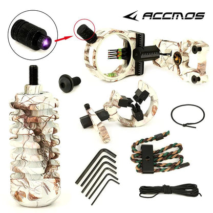 Topoint TP1000 Archery Upgrade Combo Bow Sight Kits Arrow Rest Stabilizer for hunting Recurve/Compound Bow Accessories - Wild Frontier Gear LLC