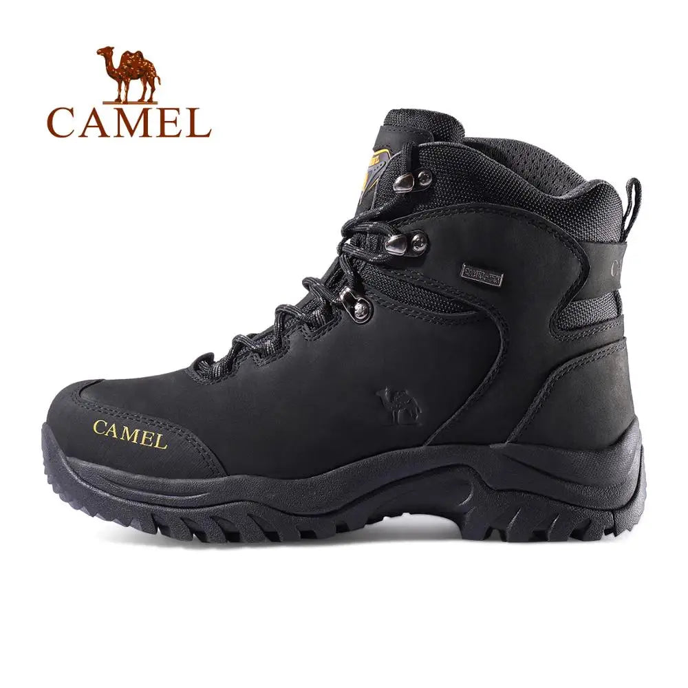 GOLDEN CAMEL Waterproof Hiking Shoes Men and Women Outdoor Anti-Slip Climbing Trekking Shoes for Men 2023 Leather Hiking Boots - Wild Frontier Gear LLC