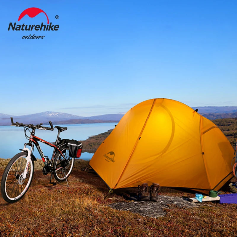 Naturehike Cycling Tent Ultralight 20D Single Person Tent - Wild Frontier Gear LLC