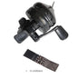 TWIN FISH Spincast Fishing Reel with 4.5# PE Line - HYB30 Black, 4+1 BB, 45m Casting Power - Wild Frontier Gear LLC
