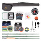 Maxcatch Premier Fly Fishing Rod Combo and Fly Reel Kit Complete Fishing Outfit - Wild Frontier Gear LLC