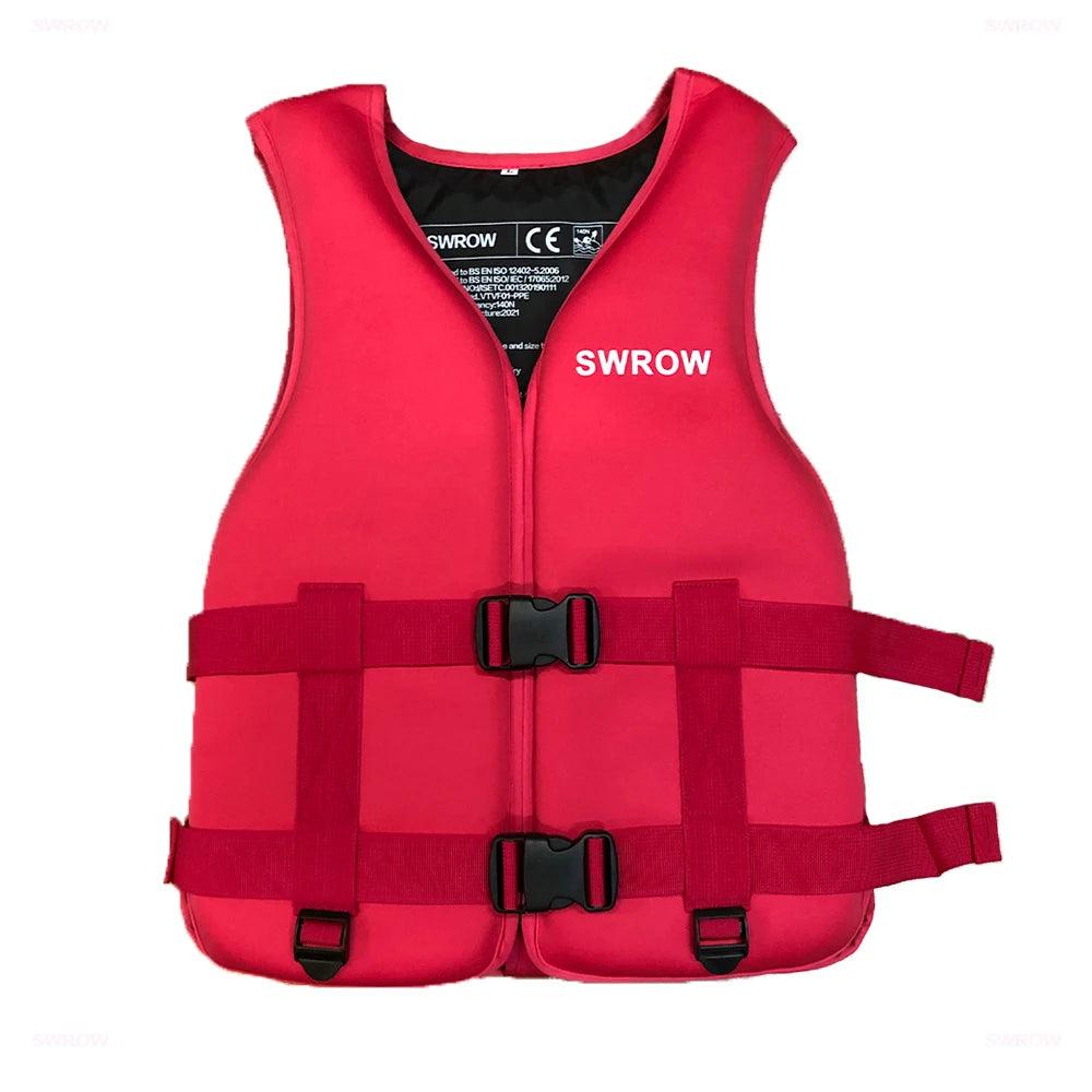Neoprene Life Jacket for Adult Children New Water Sport Buoyancy Jacket Life Vest Swimming Boating Skiing Driving Vest Drifting - Wild Frontier Gear LLC