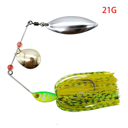 Mycena Multi-Weight Chatterbait Fishing Lure Kit for Bass Angling - Wild Frontier Gear LLC