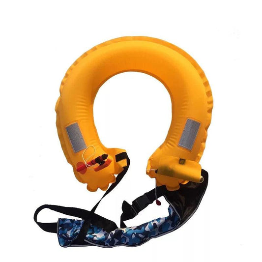 Automatic Inflatable life vest portable belt-type life jacket unisex adult manual life vest Large buoyancy water safety belt - Wild Frontier Gear LLC