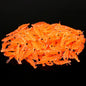 10-50pcs/lot Shrimp Bait Soft Silicone Fishing Lures 2.8cm/0.3g Luminous Glow Freshwater Worm New Pattern Pesca Fishing Tackle