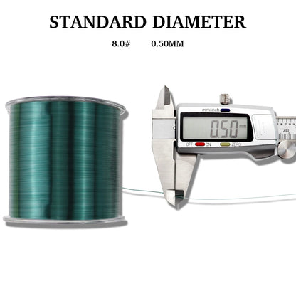 2024 Band New 500m Nylon Fishing Line Super Strong 4.4LB - 28.6LB 7 Colors Japan Monofilament Main Line Fishing Line Accessories
