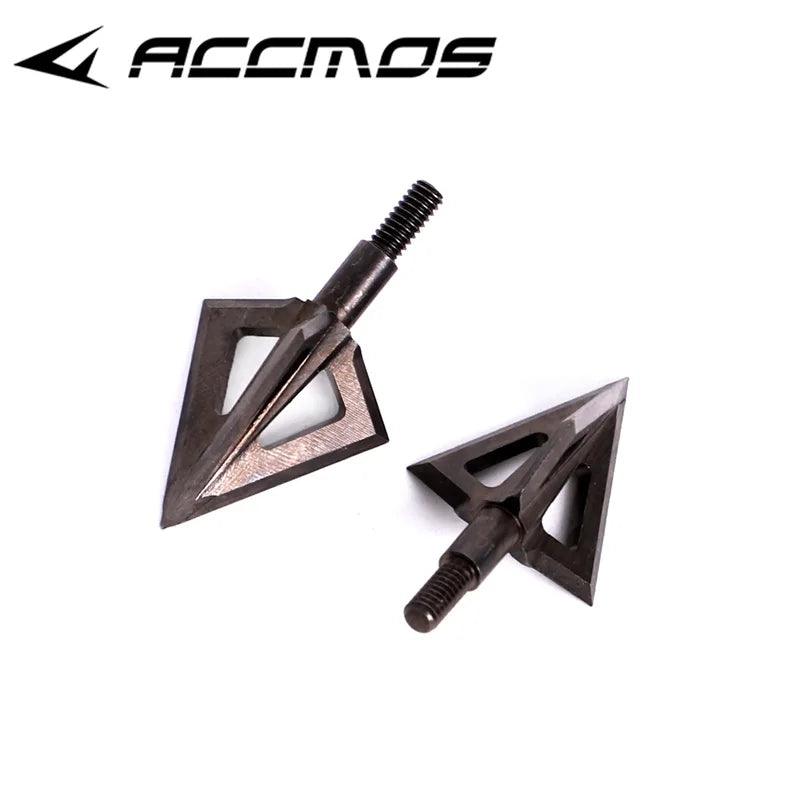 1pcs 125 grain/150 grain Hunting Arrow Heads Arrow Tips For Recurve / Compound Bow Hunting Shooting Stainless steel Broadheads - Wild Frontier Gear LLC