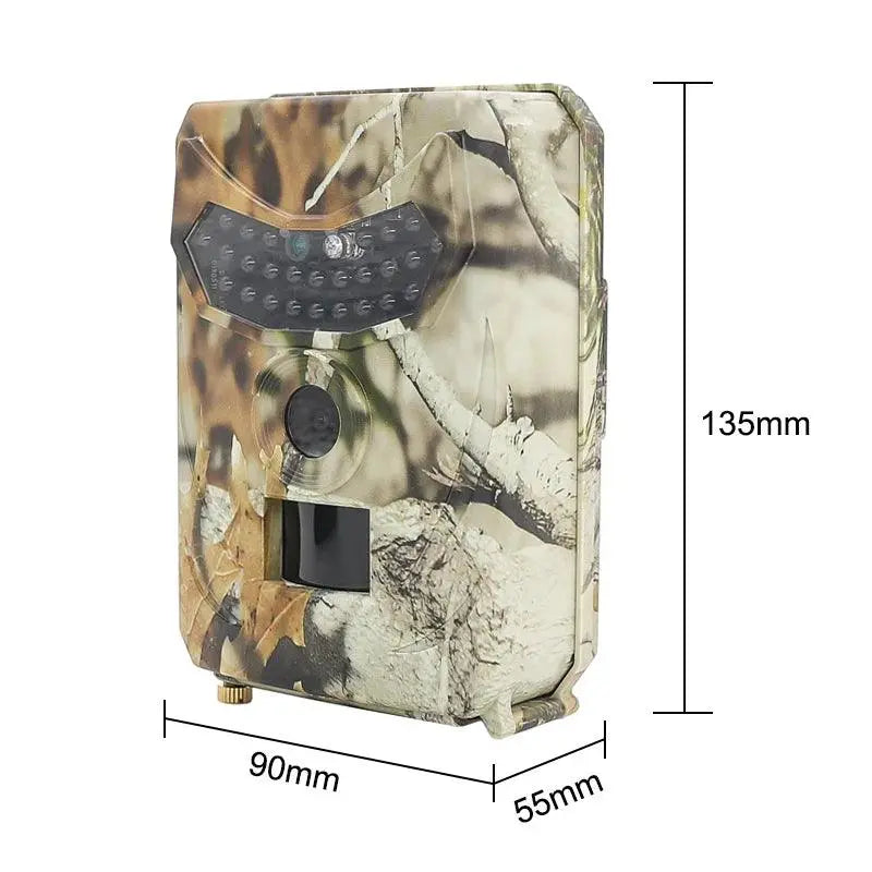 HD 12MP Waterproof Trail Camera for Wildlife Monitoring with Infrared Night Vision and Heat Detection - Wild Frontier Gear LLC
