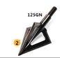 1pcs 125 grain/150 grain Hunting Arrow Heads Arrow Tips For Recurve / Compound Bow Hunting Shooting Stainless steel Broadheads - Wild Frontier Gear LLC