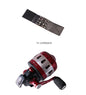 BL35 Fishing Spincast Reel 6+1BB Closed Metal Coil Slingshot Shoot Fish Outdoor with wristband 5#PE line 55M