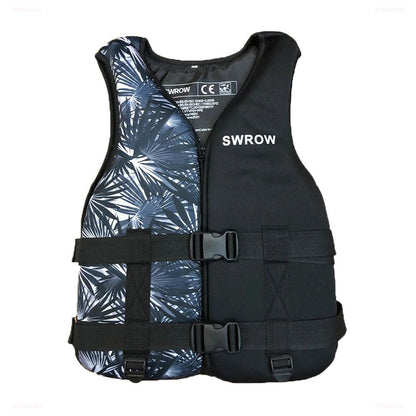 Neoprene Life Jacket for Adult Children New Water Sport Buoyancy Jacket Life Vest Swimming Boating Skiing Driving Vest Drifting - Wild Frontier Gear LLC