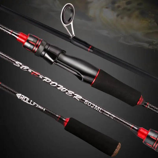 ZZ64 2.7m SEE POWER 902ML 902M Fast Spinning Lure Fishing Rod Carbonfiber Bait 4-20g - Wild Frontier Gear LLC