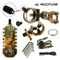 Topoint TP1000 Archery Upgrade Combo Bow Sight Kits Arrow Rest Stabilizer for hunting Recurve/Compound Bow Accessories - Wild Frontier Gear LLC