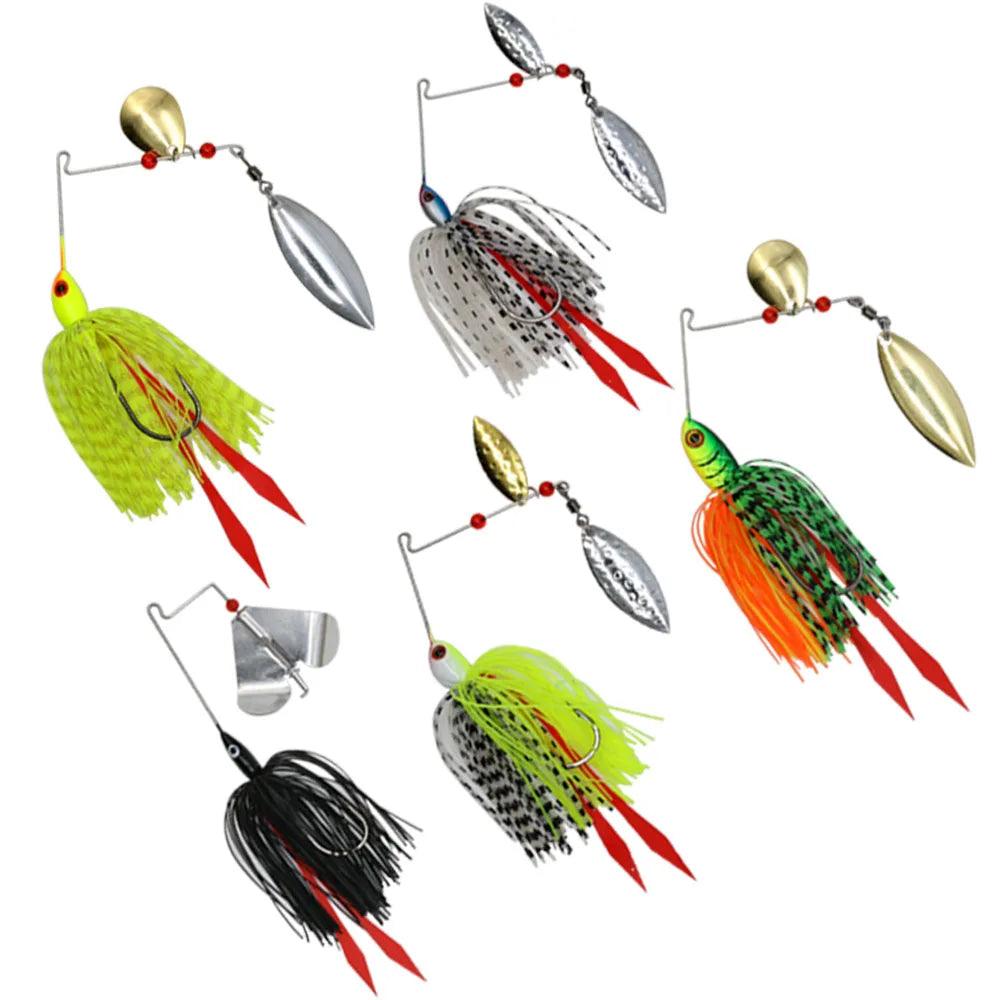 Mycena Multi-Weight Chatterbait Fishing Lure Kit for Bass Angling - Wild Frontier Gear LLC