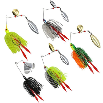 Mycena Multi-Weight Chatterbait Fishing Lure Kit for Bass Angling - Wild Frontier Gear LLC