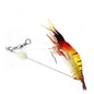 1PC Hot Sale New 9cm 6g Luminous Bead Shrimp Silicon Soft Artificial Bait with Hooks Swivels Rigs Fishing Tackle Fast Delivery