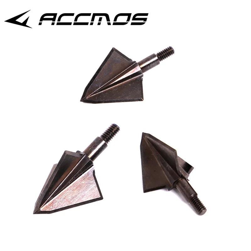1pcs 125 grain/150 grain Hunting Arrow Heads Arrow Tips For Recurve / Compound Bow Hunting Shooting Stainless steel Broadheads - Wild Frontier Gear LLC