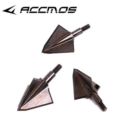 1pcs 125 grain/150 grain Hunting Arrow Heads Arrow Tips For Recurve / Compound Bow Hunting Shooting Stainless steel Broadheads - Wild Frontier Gear LLC