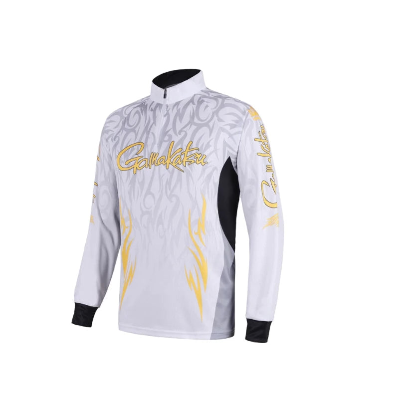Gamakatsu Fishing Vest Spring Summer Men Long Sleeve Outdoor Cycling Shirts Quick Dry Breathable Clothes Fishing Clothing Shirt - Wild Frontier Gear LLC