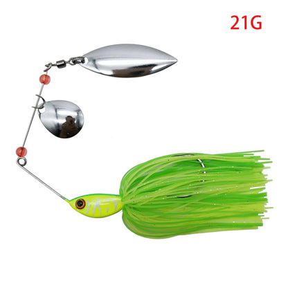 Mycena Multi-Weight Chatterbait Fishing Lure Kit for Bass Angling - Wild Frontier Gear LLC