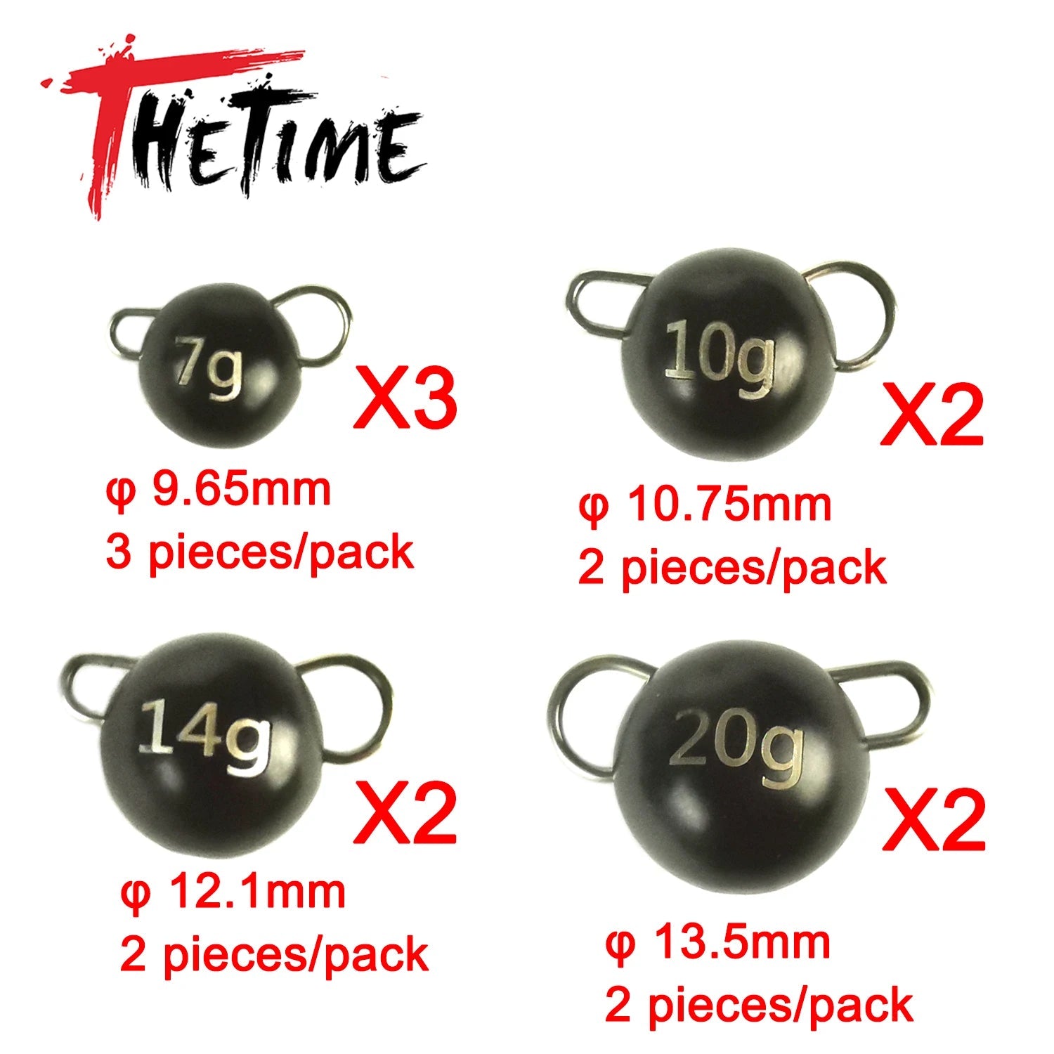 Thetime Tungsten Cheburashka Sinker 1g2g3g5g7g10g14g20g 97% Wolfram Fishing Weights Tackle For Soft Worm Bait Accessories Wild Frontier Gear LLC