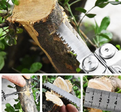 Daicamping DL12 EDC Multi Tools Multifunctional 7CR17MOV Plier Camping Gear Blade Multitools Clip Army Swiss Folding Multi Knife Wild Frontier Gear LLC