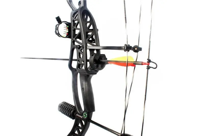 JUNXING M122 Adjustable Compound Bow Set for Target Practice and Outdoor Hunting, 40-70 lbs Draw Weight - Wild Frontier Gear LLC