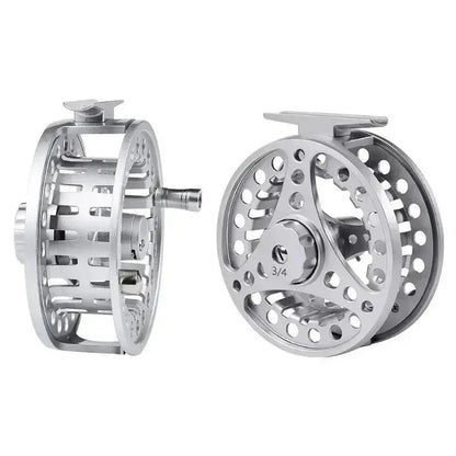 Lightweight Aluminum Alloy Fly Fishing Reels for Trout and Pike - 2+1BB, 1:1 Gear Ratio, Wholesale Options Available - Wild Frontier Gear LLC