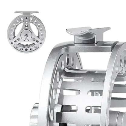 Lightweight Aluminum Alloy Fly Fishing Reels for Trout and Pike - 2+1BB, 1:1 Gear Ratio, Wholesale Options Available - Wild Frontier Gear LLC