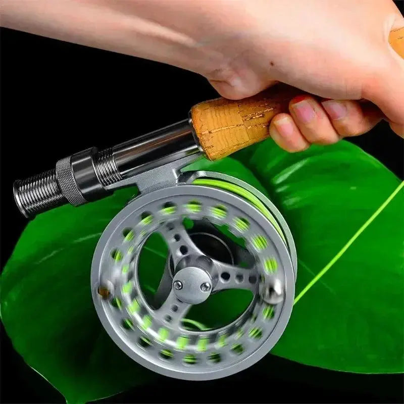 Lightweight Aluminum Alloy Fly Fishing Reels for Trout and Pike - 2+1BB, 1:1 Gear Ratio, Wholesale Options Available - Wild Frontier Gear LLC