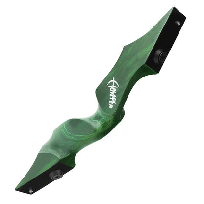 MUCX Black Hunter Traditional Takedown Recurve Bow - Adjustable 20-60lbs for Right/Left Hand Shooting and Hunting - Wild Frontier Gear LLC