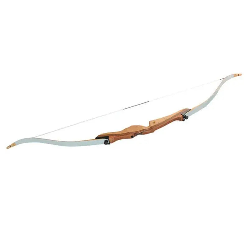 Outdoor Right-Handed Recurve Bow - 48"/68" Wooden Longbow with Adjustable Draw Weights for Archery and Hunting Accessories - Wild Frontier Gear LLC