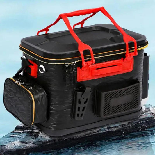 Portable Fishing Bucket Folding EVA Fishing Tackle Bag 6 Style Live Fish Box Fishing Tool Gear Accessories 36/40/45cm - Wild Frontier Gear LLC