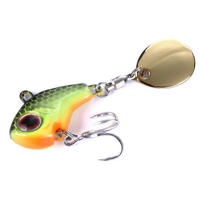VIB Tail Spinner Fishing Lures - Metal Spoon Jigs for Bass, Pike, and Trout Tackle - Wild Frontier Gear LLC