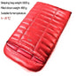 2 Person White Duck Down Filled Camping Or Home Sleeping Bag Thin Suitable For Warm Weather Size 220 X 130cm Large Space