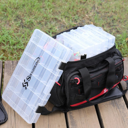 Sougayilang Lure Case Plastic Fishing Bait Jig Lure Fishing Hooks Storage Box High Strength Fishing Tackle Accessory Boxes