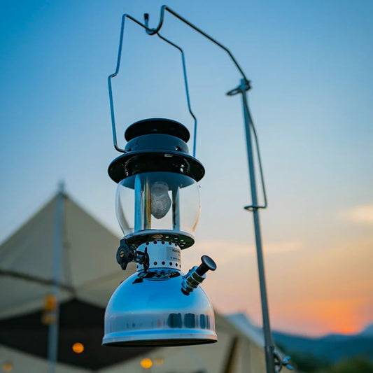Retro kerosene gas lamp camping lamp has a graceful shape and strong brightness Wild Frontier Gear LLC