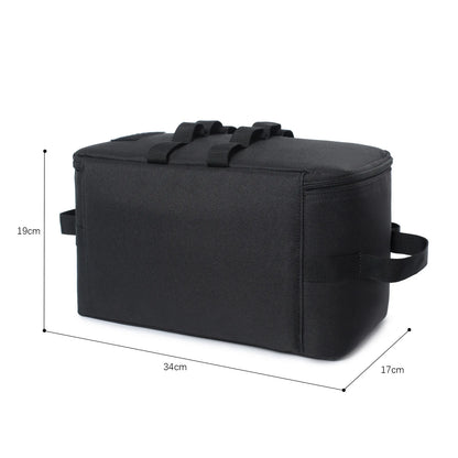 Travel Cookware Bag Camping Meal Bag Outdoor Portable Waterproof Thermal Picnic Bag Large Capacity Tableware Storage Handbag