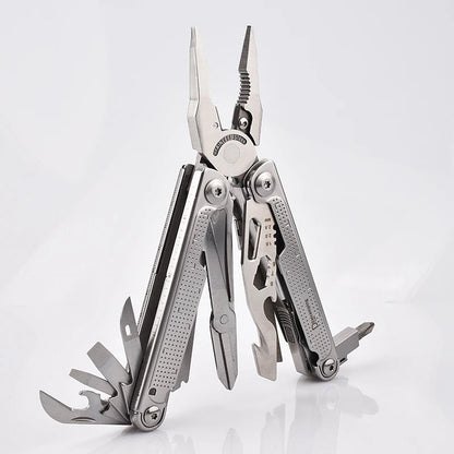 Daicamping DL302 Multitools Folding Knife Scissor Cutter EDC Multi-tools Survival Gear Manual Multifunctional Multi Tool Plier Wild Frontier Gear LLC
