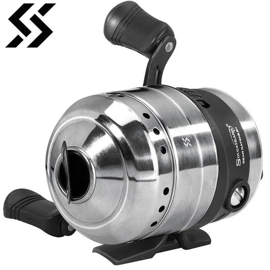 Sougayilang High-Speed Bullet Fishing Reel with Dual Pickup System - 3.9:1 Gear Ratio for Outdoor Casting - Wild Frontier Gear LLC