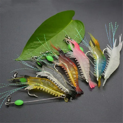 Delysia King  7pcs/set  8cm5g simulation soft bait