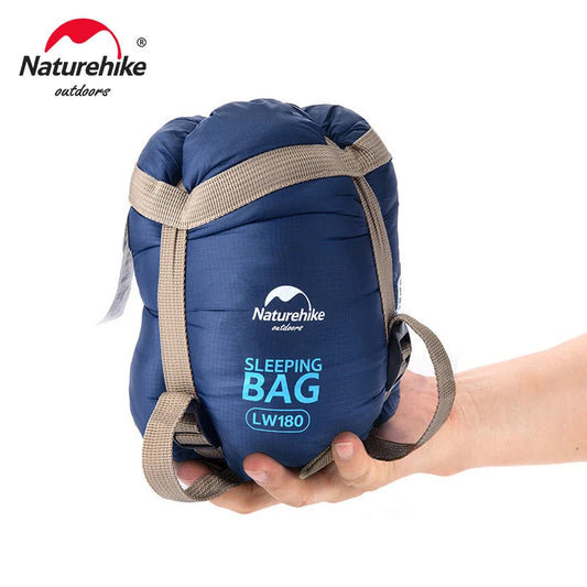 Naturehike LW180 Sleeping Bag Ultralight Portable Splicable Single Spring Summer Outdoor Hiking Camping Climbing Sleeping Bag Wild Frontier Gear LLC