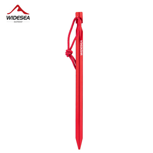 Widesea Camping 4pc Set Tent Pegs for Hard Snow Stakes - Wild Frontier Gear LLC