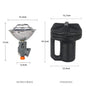 Outdoor Portable Mini Heater Winter Camping fishing tent Stove Gas Burner Heating Survival Equipment Windproof Stainless Steel Wild Frontier Gear LLC