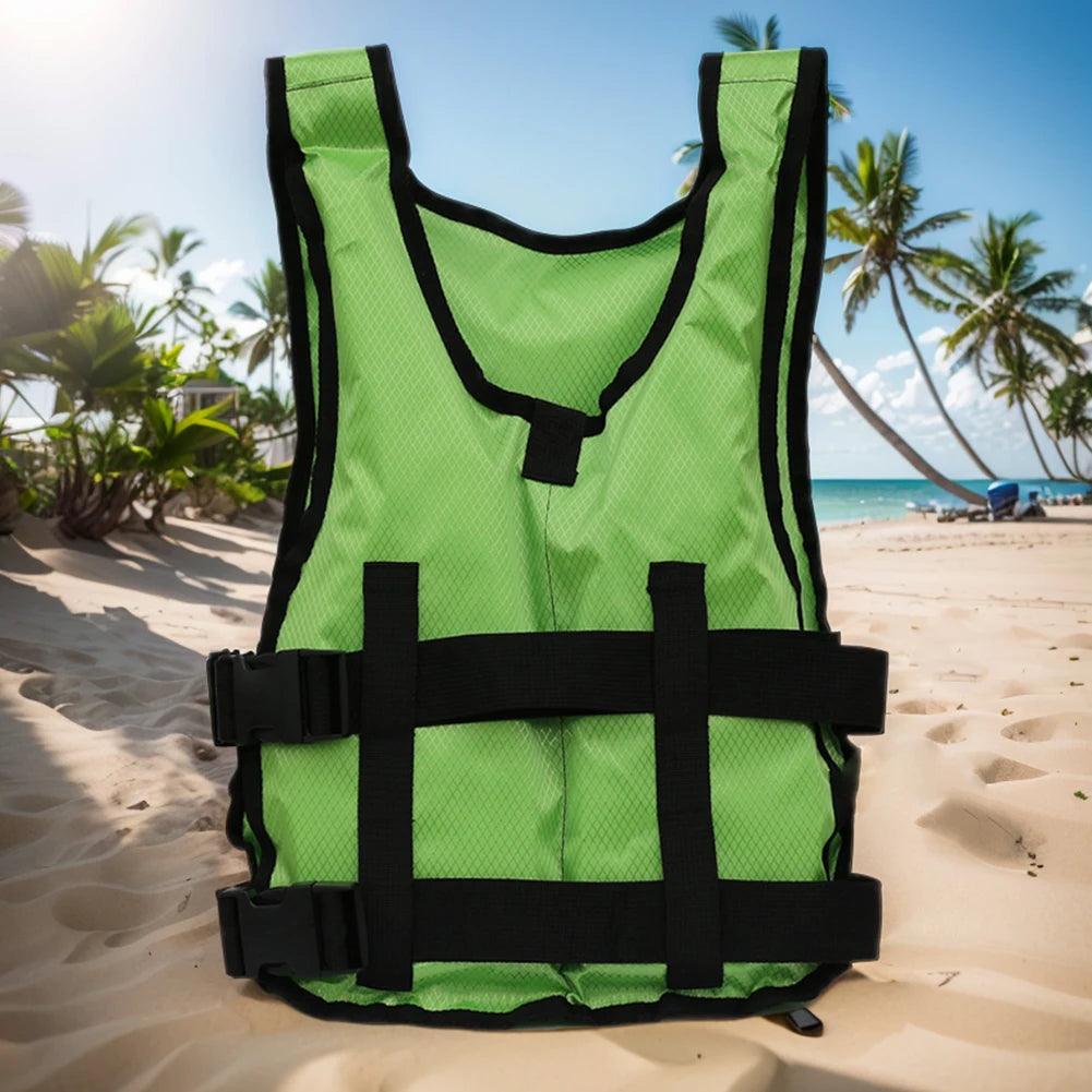 Professional Life Jacket Waterproof Swimming Rescue Life Jacket Water Safety Vest for Kayaking Boating Surfing Drifting Safety - Wild Frontier Gear LLC
