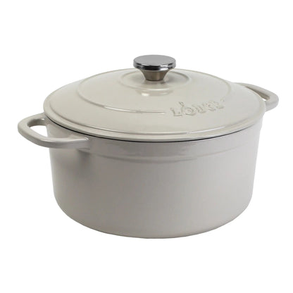 Lodge Cast Iron 5.5qt Red Enameled Dutch Oven Wild Frontier Gear LLC