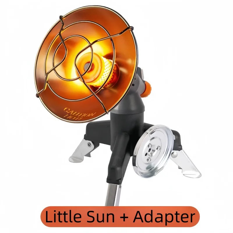 Outdoor Portable Mini Heater Winter Camping fishing tent Stove Gas Burner Heating Survival Equipment Windproof Stainless Steel Wild Frontier Gear LLC