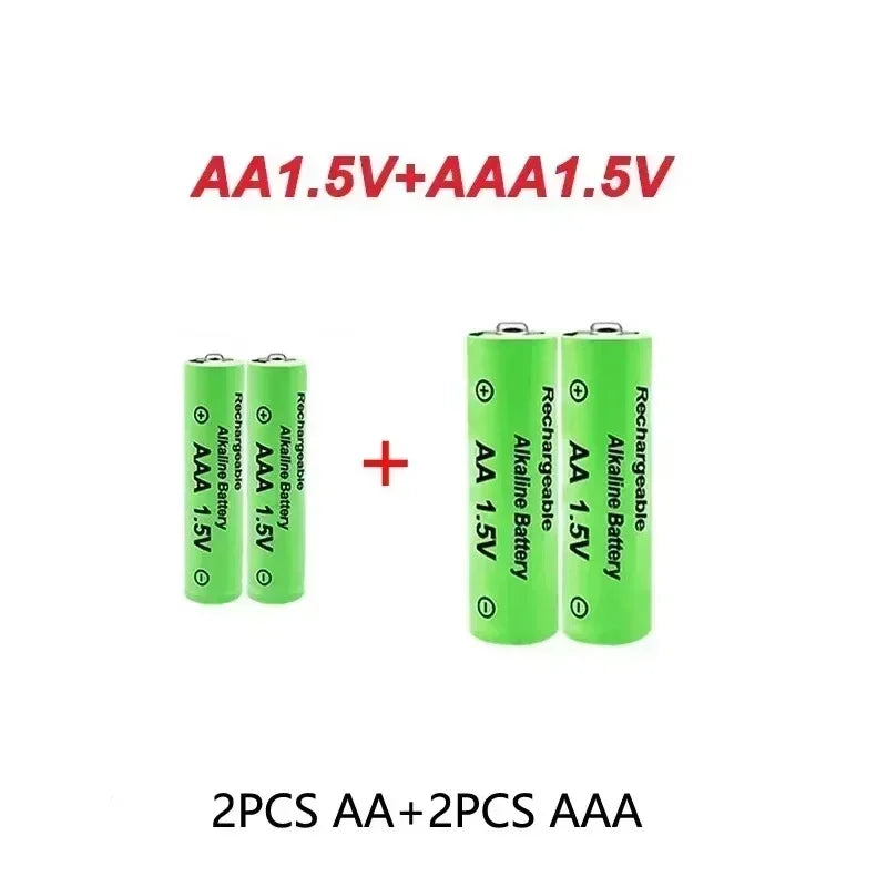 Original Rechargeable Battery 1.5V AA9800mAh+AAA8800mAh+Charger for Computer Clock Radio Video Game Digital Camera AA AAAbattery Wild Frontier Gear LLC