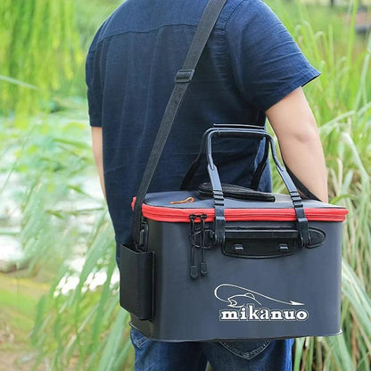 11/19/23/28/35L EVA Fishing Bag Collapsible Fishing Bucket Live Fish Box Camping Water Container Pan Basin Tackle Storage Bag - Wild Frontier Gear LLC